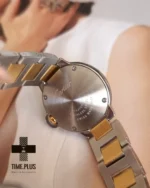 ساعت مچی زنانه کارتیه مدل بالن بلو نقره ای طلایی