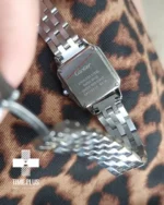 ساعت مچی زنانه کارتیه مدل panthere نقره ای