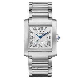 ساعت مچی مردانه کارتیه مدل تانک سفید
