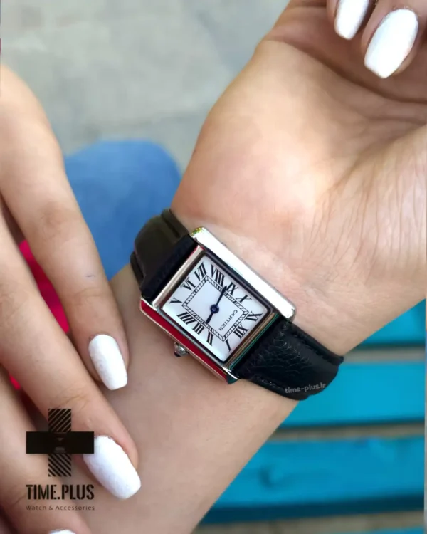 ساعت مچی ست زنانه و مردانه کارتیه مدل تانک سفید