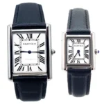 ساعت مچی ست زنانه و مردانه کارتیه مدل تانک سفید