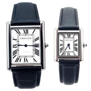 ساعت مچی ست زنانه و مردانه کارتیه مدل تانک سفید