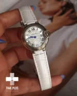 ساعت مچی زنانه کارتیه مدل بالون بلو نقره ای