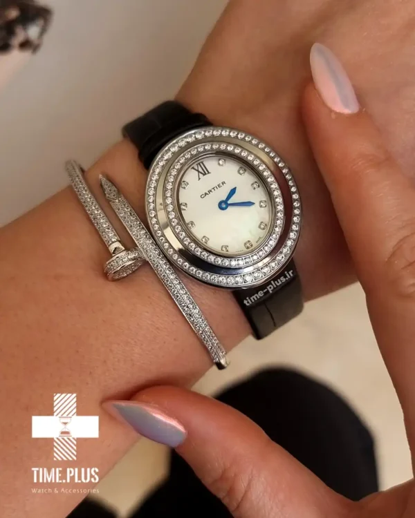 ساعت مچی زنانه کارتیه مشکی