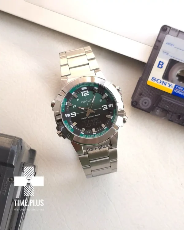 ساعت مچی مردانه کاسیو مدل AWM-870DA-3AVDF سبز