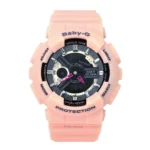 ساعت مچی زنانه کاسیو مدل جیشاک BA-110 صورتی