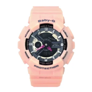 ساعت مچی مردانه کاسیو مدل جیشاک BA-110 صورتی