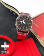 ساعت مچی مردانه کاسیو مدل GA-2100Ap مشکی عدد قرمز