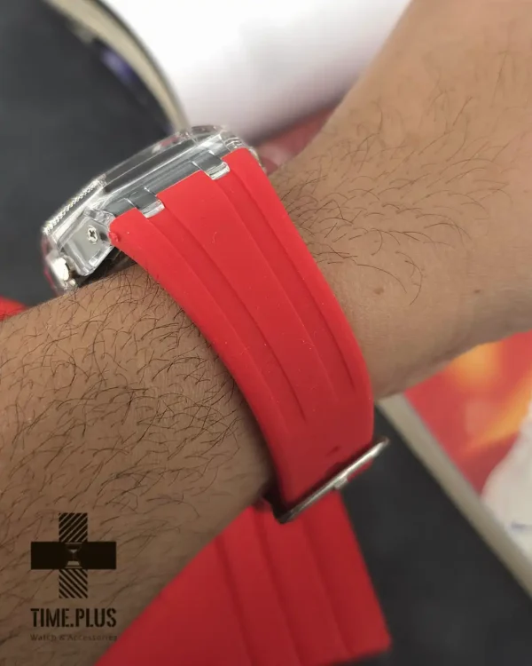 ساعت مچی مردانه کاسیو مدل GA-2100Ap مشکی عدد قرمز