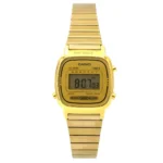 ساعت مچی زنانه کاسیو مدل LA670WGA-9D طلایی