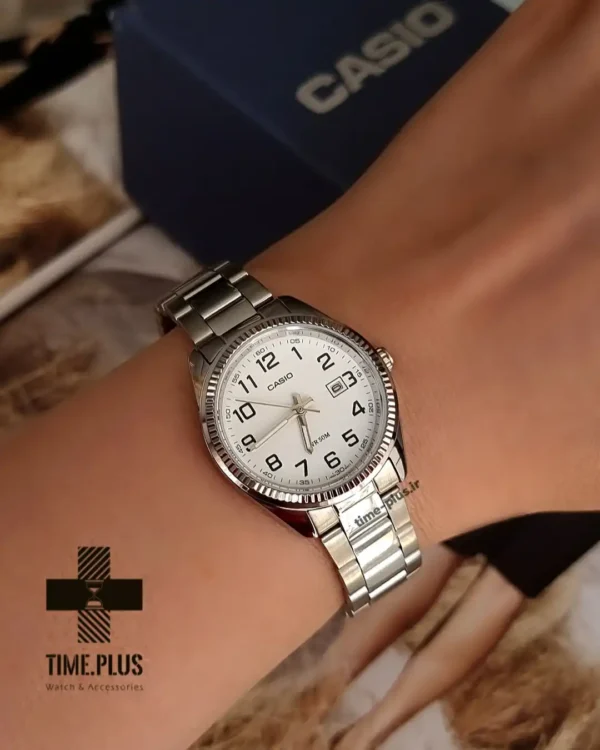 ساعت مچی زنانه کاسیو مدل LTP-1302D-7BVDF نقره ای