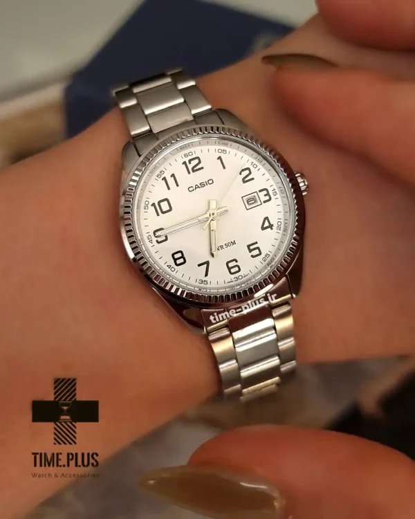 ساعت مچی زنانه کاسیو مدل LTP-1302D-7BVDF نقره ای