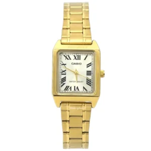 ساعت مچی زنانه کاسیو مدل LTP-V007G-9BUDF طلایی