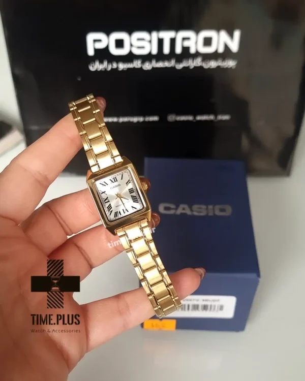 ساعت مچی زنانه کاسیو مدل LTP-V007G-9BUDF طلایی