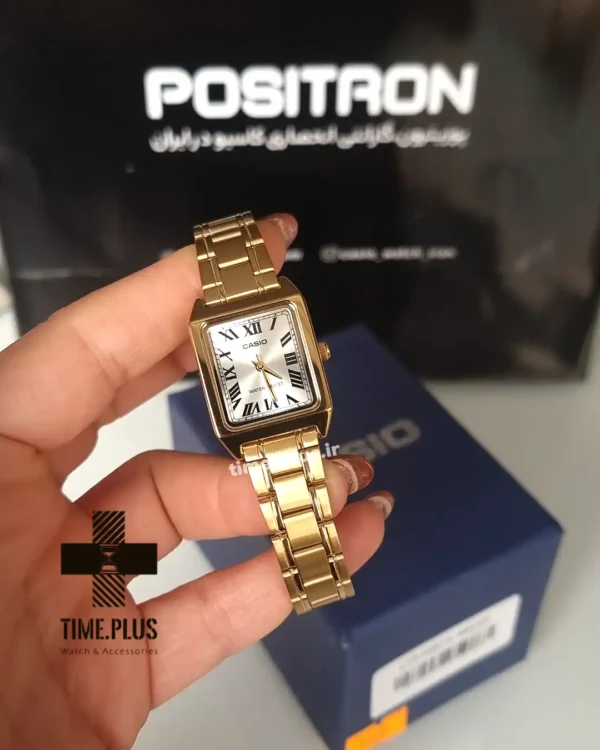 ساعت مچی زنانه کاسیو مدل LTP-V007G-9BUDF طلایی