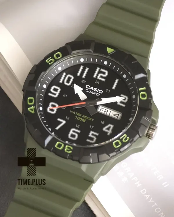 ساعت مچی مردانه کاسیو مدل MRW-210H-3AVDF مشکی / دودی تیره