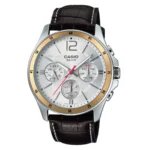 ساعت مچی مردانه کاسیو مدل MTP-1374L-7AV نقره ای