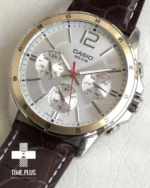 ساعت مچی مردانه کاسیو مدل MTP-1374L-7AV نقره ای