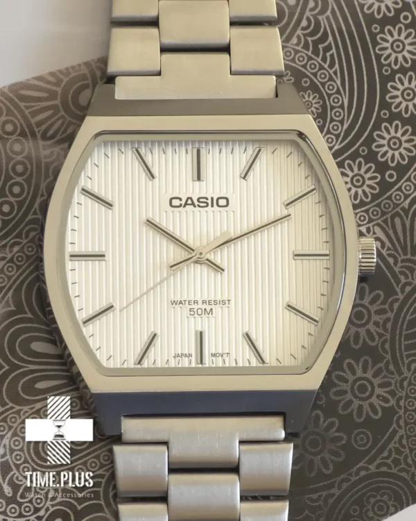 ساعت مچی مردانه کاسیو مدل MTP-B140D-7AVDF سفید