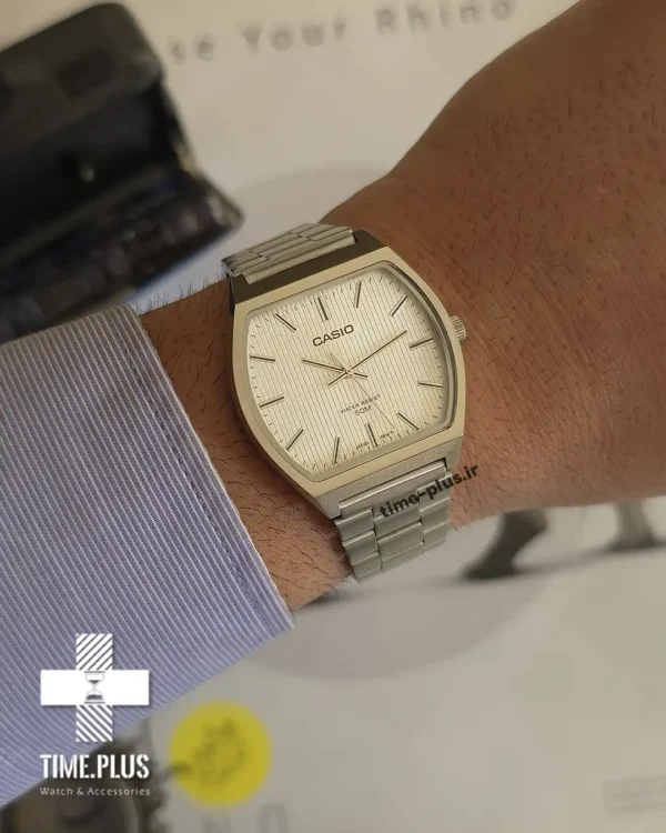 ساعت مچی مردانه کاسیو مدل MTP-B140D-7AVDF سفید