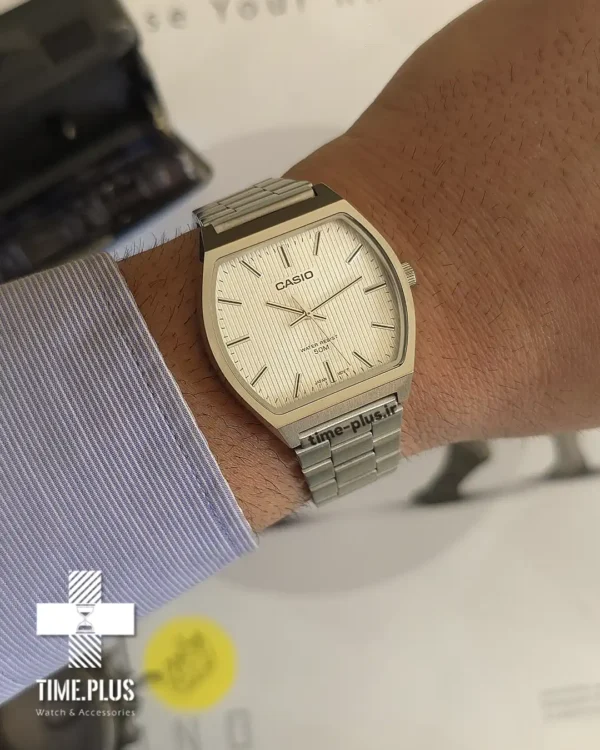 ساعت مچی مردانه کاسیو مدل MTP-B140D-7AVDF سفید