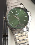 ساعت مچی مردانه کاسیو مدل MTP-VC01D-3E سبز