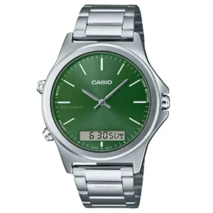 ساعت مچی مردانه کاسیو مدل MTP-VC01D-3E سبز
