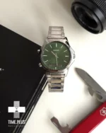 ساعت مچی مردانه کاسیو مدل MTP-VC01D-3E سبز