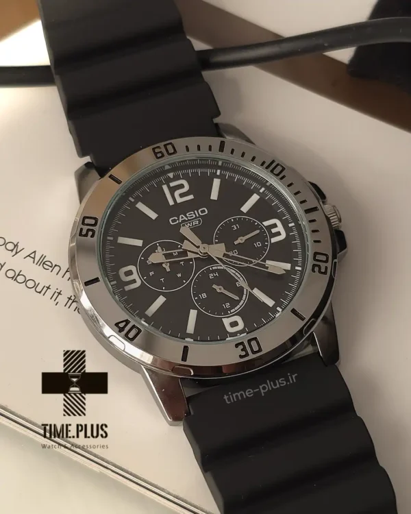 ساعت مچی مردانه کاسیو مدل MTP-VD300-1BUDF مشکی