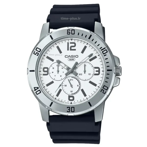 ساعت مچی مردانه کاسیو مدل MTP-VD300-7B سفید