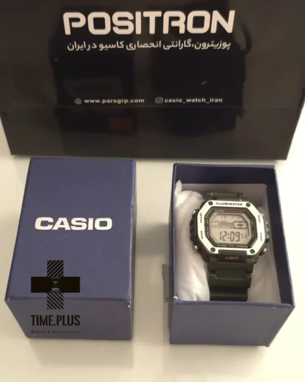 ساعت مچی مردانه کاسیو مدل MWD-110H-3AVDF خاکستری