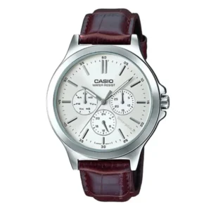 ساعت مچی مردانه کاسیو مدل MTP-V300L-7A نقره ای