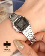 ساعت مچی زنانه کاسیو مدل LA680WA-1BDF نقره ای