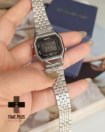 ساعت مچی مردانه کاسیو مدل LA680WA-1BDF مشکی / دودی تیره