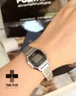 ساعت مچی مردانه کاسیو مدل LA680WA-1BDF مشکی / دودی تیره