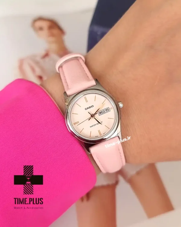 ساعت مچی زنانه کاسیو مدل LTP-V006L-4BUDF نقره ای