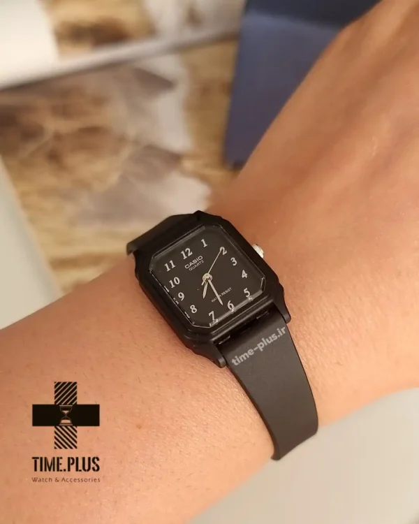 ساعت مچی زنانه کاسیو مدل LQ-142-1BDF مشکی مات / دودی تیره