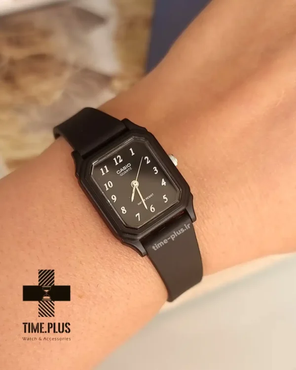 ساعت مچی زنانه کاسیو مدل LQ-142-1BDF مشکی مات / دودی تیره
