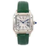 ساعت مچی زنانه کارتیه مدل سانتوس دومونت نقره ای