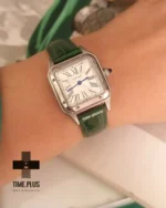 ساعت مچی زنانه کارتیه مدل سانتوس دومونت نقره ای