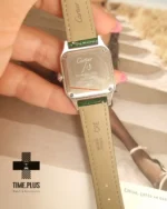 ساعت مچی زنانه کارتیه مدل سانتوس دومونت نقره ای