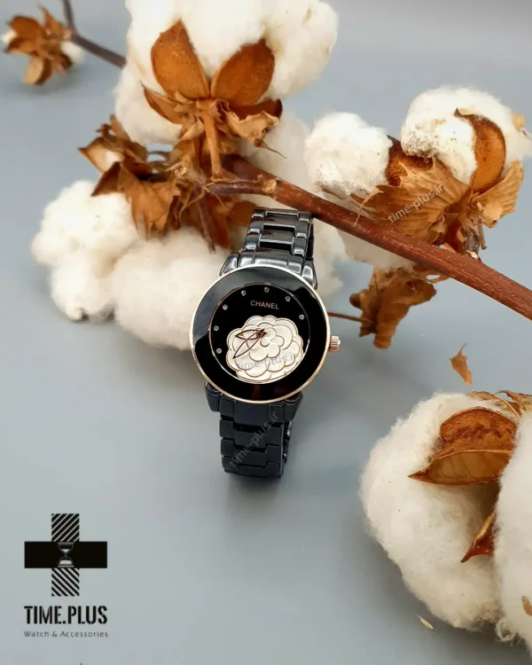 ساعت مچی زنانه شنل مشکی