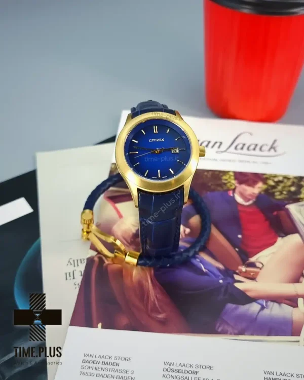 ساعت مچی زنانه سیتی زن سرمه ای