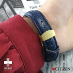 ساعت مچی ست زنانه و مردانه سیتی زن سرمه‌ای