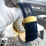 ساعت مچی ست زنانه و مردانه سیتی زن سرمه‌ای