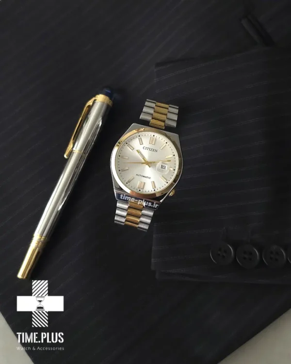 ساعت مچی مردانه سیتی زن نقره ای