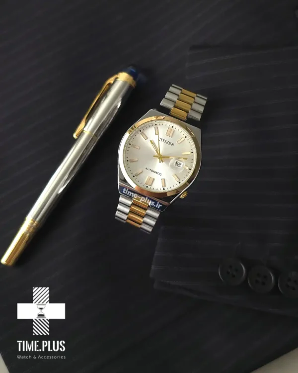 ساعت مچی مردانه سیتی زن نقره ای