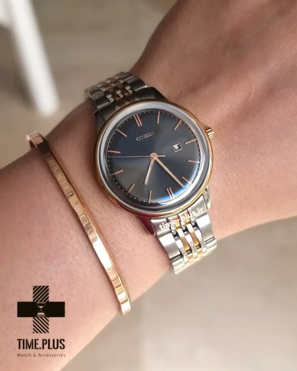 ساعت مچی زنانه سیتی زن مدل تیسوتی نقره ای رزگلد