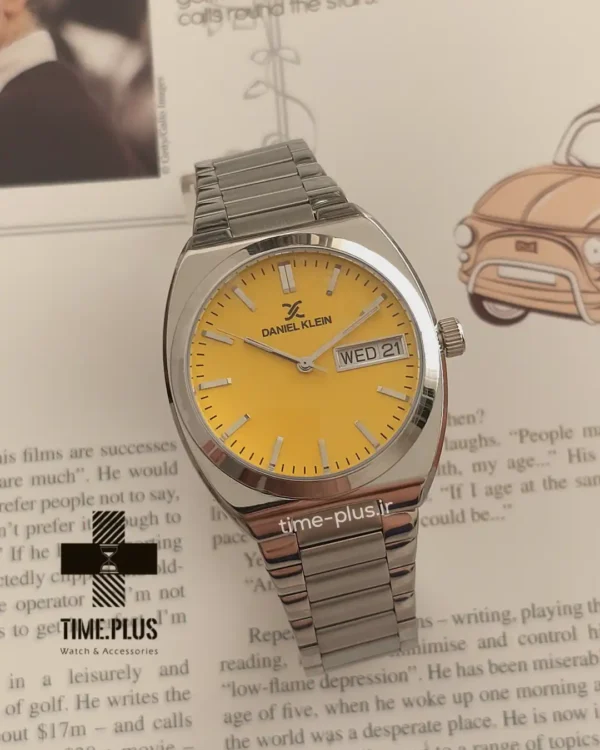 ساعت مچی مردانه دنیل کلین مدل Dk-1.13885-5 زرد
