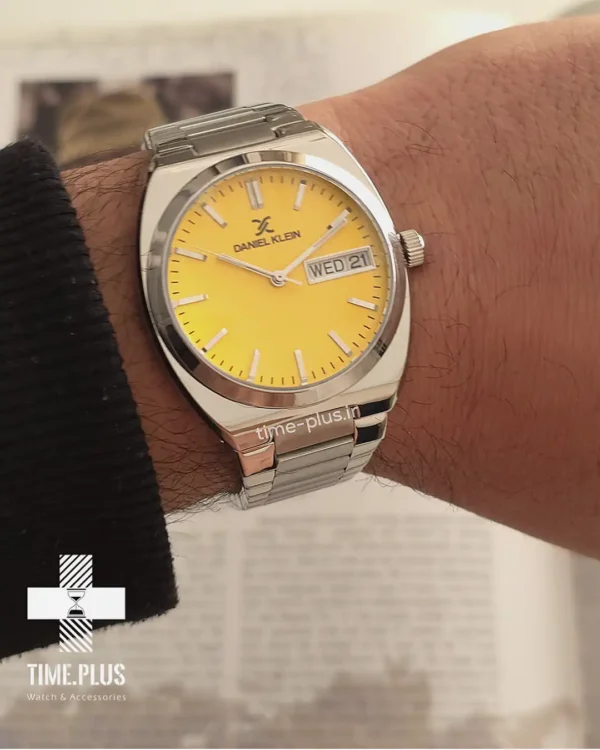 ساعت مچی مردانه دنیل کلین مدل Dk-1.13885-5 زرد